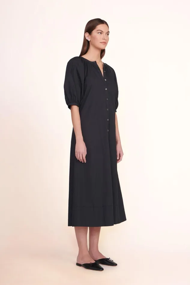 Women STAUD Dresses VINCENT DRESS BLACK
