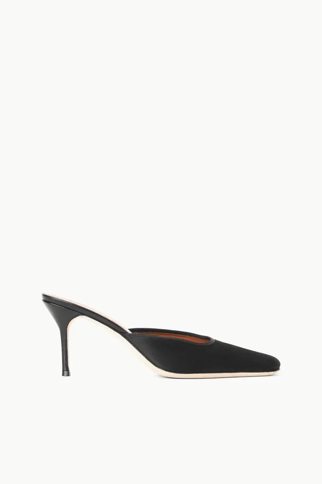 Women STAUD Mules and Flats OTTO MULE BLACK