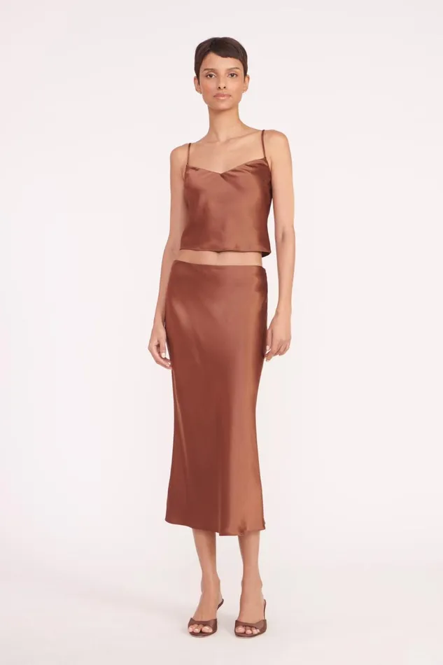 Women STAUD Occasion Dresses ANGELA SKIRT CLOVE