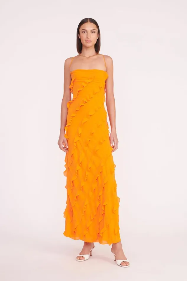 Women STAUD Occasion Dresses ELVIRE DRESS NECTARINE