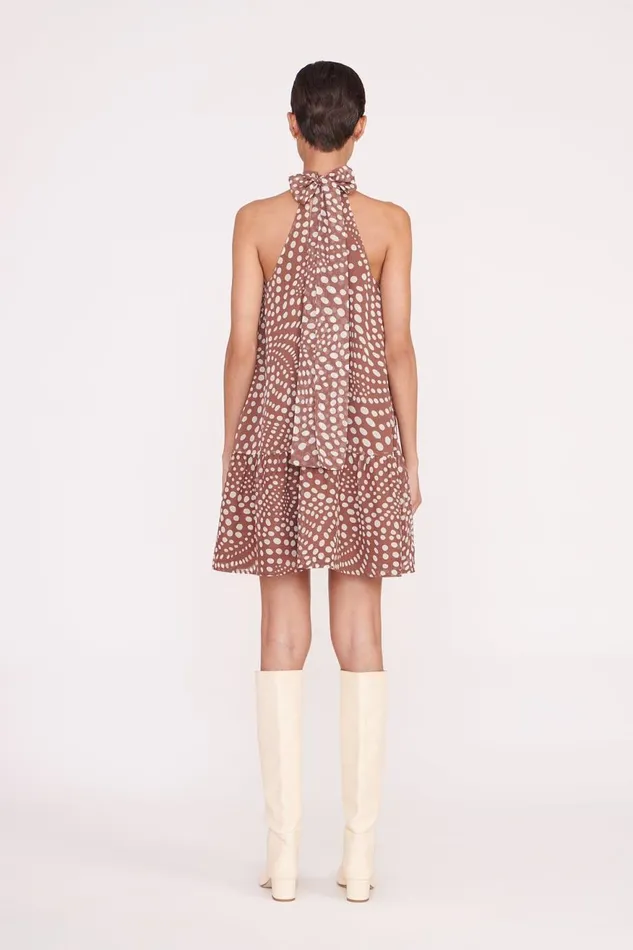 Women STAUD Occasion Dresses MARLOWE DRESS CLOVE WAVY DOT Women STAUD Occasion Dresses MARLOWE DRESS CLOVE WAVY DOT