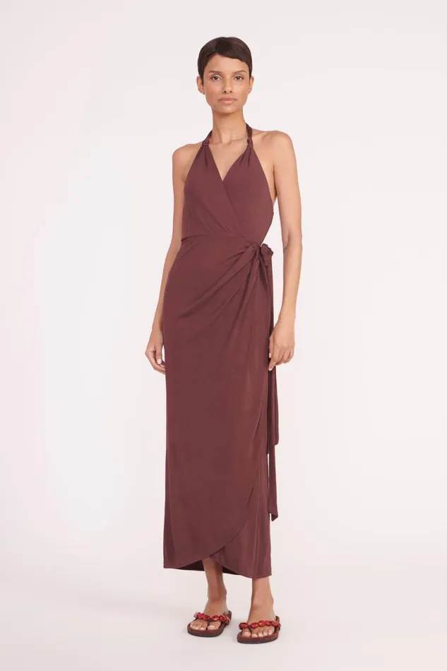 Women STAUD Occasion Dresses REAGAN DRESS BARK