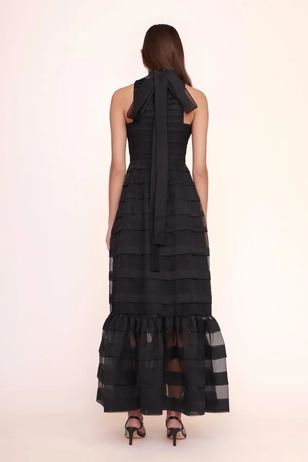 Women STAUD Occasion Dresses SPIRAL DRESS BLACK Women STAUD Occasion Dresses SPIRAL DRESS BLACK