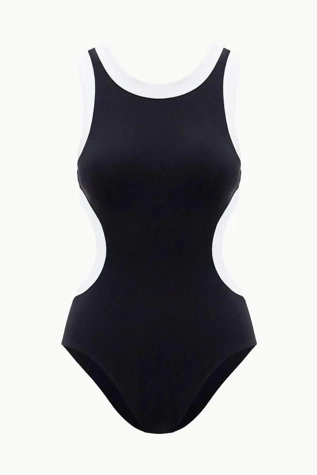Women STAUD One Pieces DOLCE ONE PIECE BLACK WHITE Women STAUD One Pieces DOLCE ONE PIECE BLACK WHITE