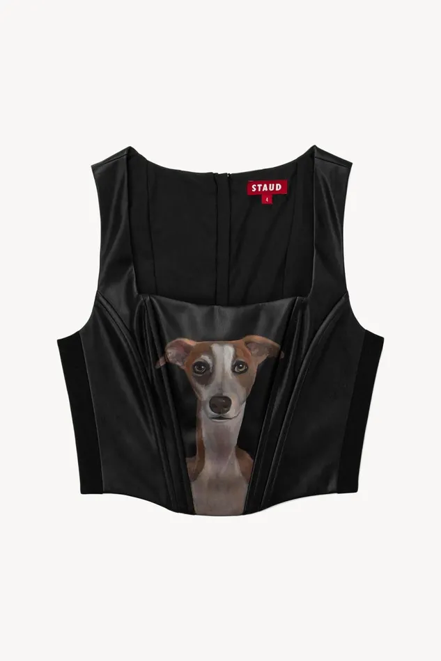 Women STAUD Pet Ready To Wear CUSTOM ALICE CORSET BLACK