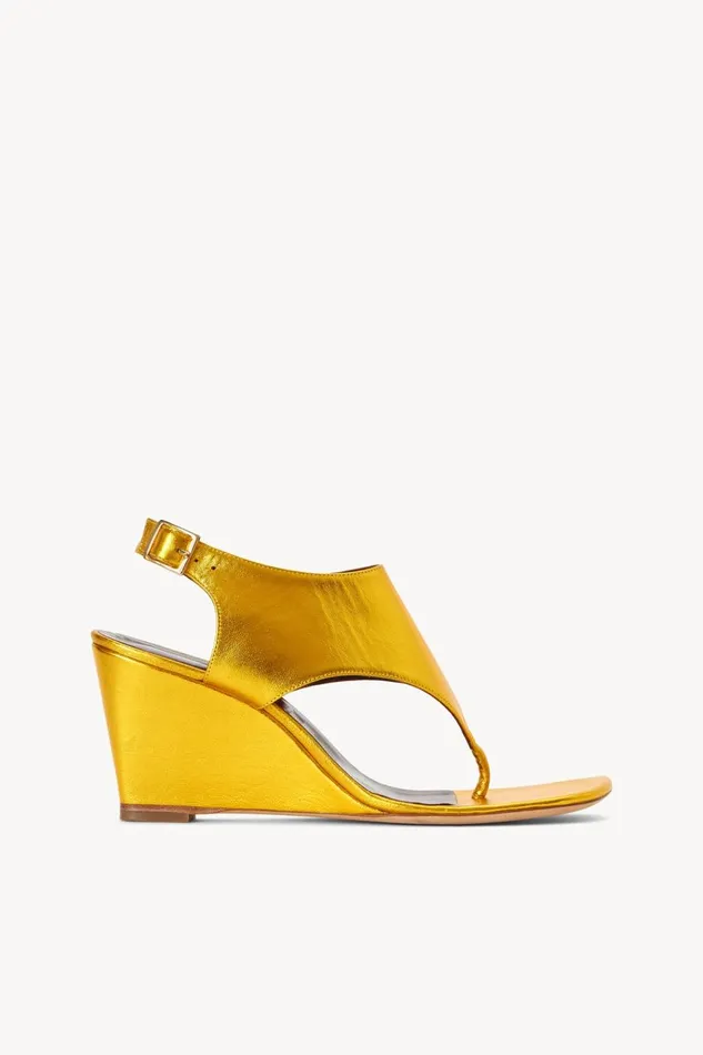 Women STAUD Platforms and Wedges ALEX WEDGE GOLD