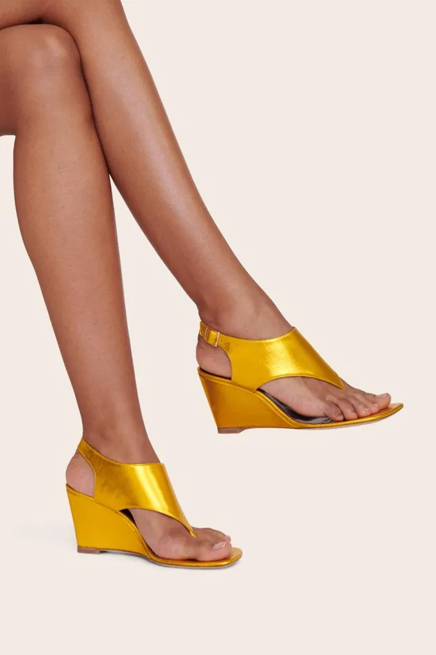 Women STAUD Platforms and Wedges ALEX WEDGE GOLD Women STAUD Platforms and Wedges ALEX WEDGE GOLD