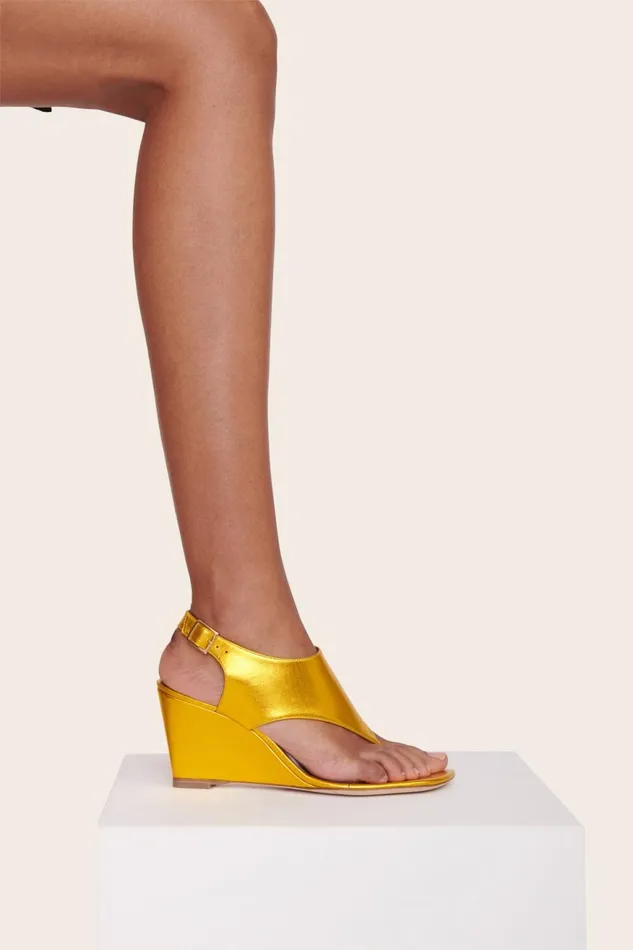 Women STAUD Platforms and Wedges ALEX WEDGE GOLD Women STAUD Platforms and Wedges ALEX WEDGE GOLD
