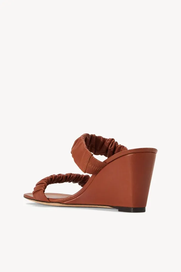 Women STAUD Platforms and Wedges FRANKIE WEDGE TAN