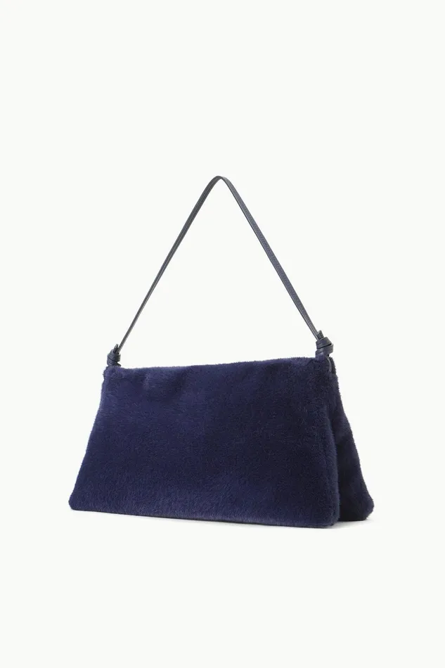Women STAUD Shoulder VIVI SHOULDER BAG NAVY FAUX FUR Women STAUD Shoulder VIVI SHOULDER BAG NAVY FAUX FUR