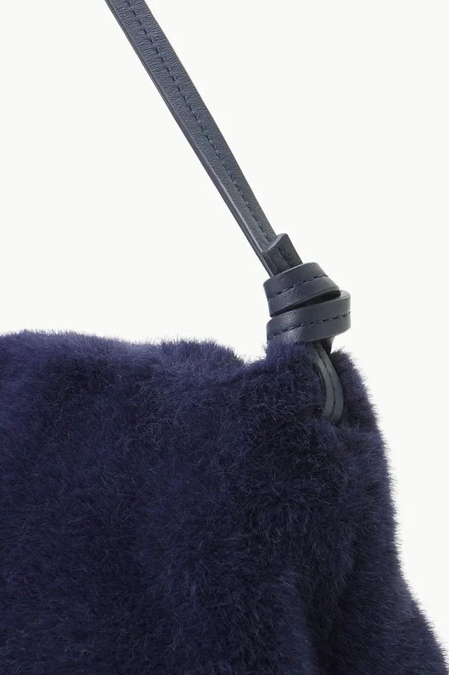 Women STAUD Shoulder VIVI SHOULDER BAG NAVY FAUX FUR Women STAUD Shoulder VIVI SHOULDER BAG NAVY FAUX FUR
