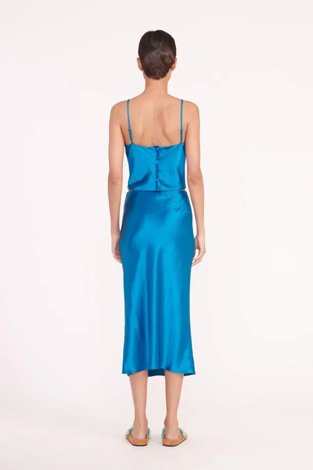 Women STAUD Skirts ANGELA SKIRT ISLAND BLUE Women STAUD Skirts ANGELA SKIRT ISLAND BLUE