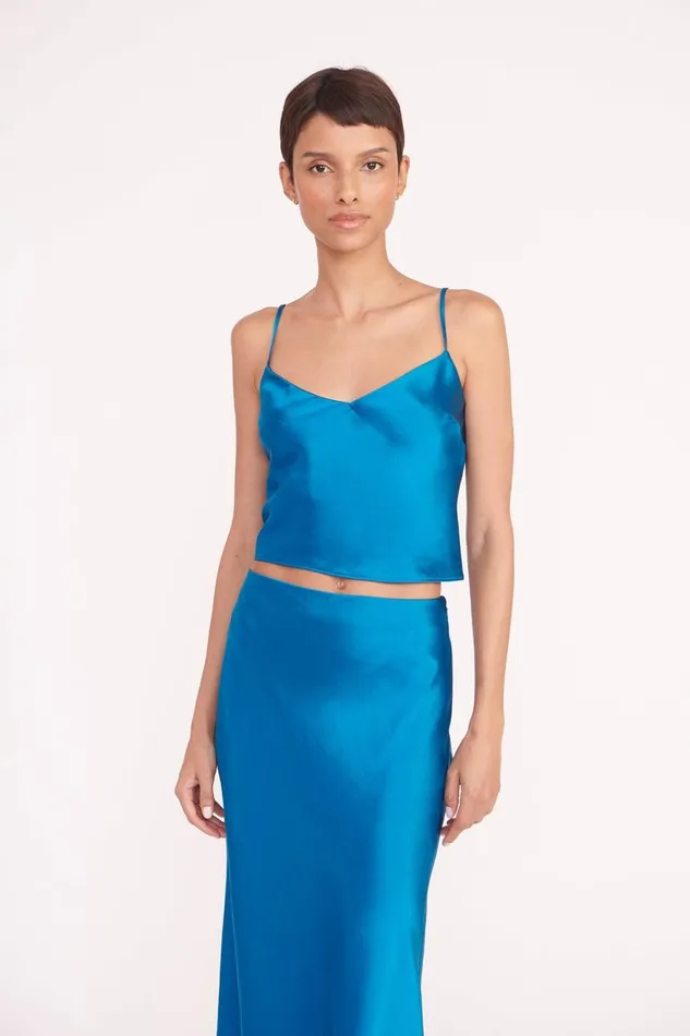 Women STAUD Skirts ANGELA SKIRT ISLAND BLUE Women STAUD Skirts ANGELA SKIRT ISLAND BLUE