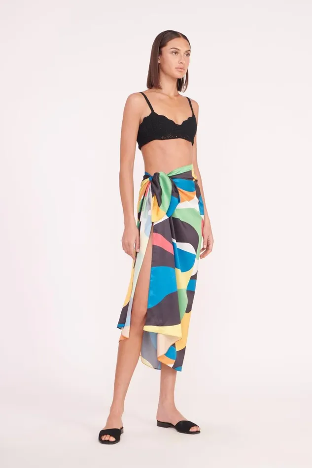 Women STAUD Swim JESS SARONG MARBLE WAVE Women STAUD Swim JESS SARONG MARBLE WAVE