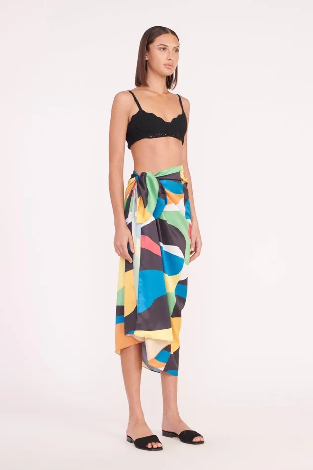 Women STAUD Swim JESS SARONG MARBLE WAVE Women STAUD Swim JESS SARONG MARBLE WAVE