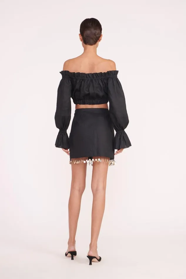 Women STAUD Tops TRISTAN TOP BLACK Women STAUD Tops TRISTAN TOP BLACK