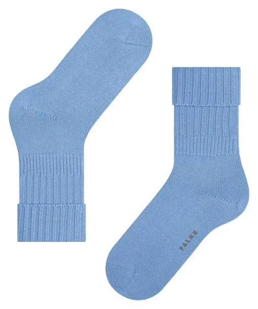 Women Striggings Rib Women Socks Arcticblue FALKE Socks