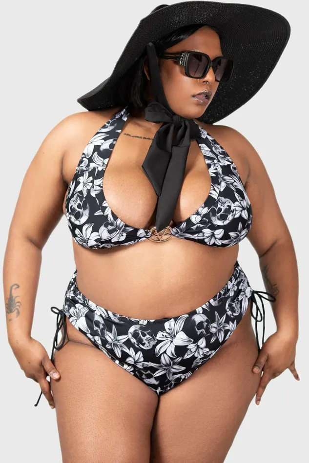 Women Swim Killstar Gothetica Sun Hat