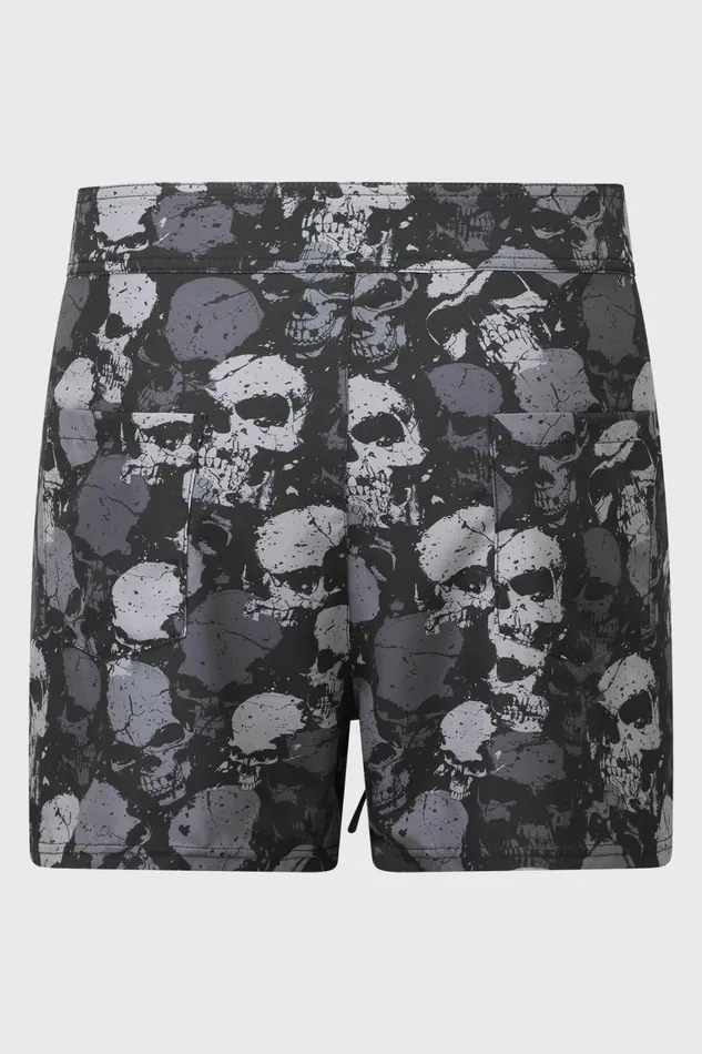 Women Swim Killstar Sepulture Swim Shorts