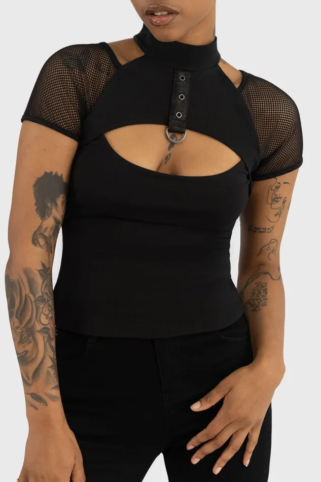Women TShirts and Vests Killstar Cimmeris Top
