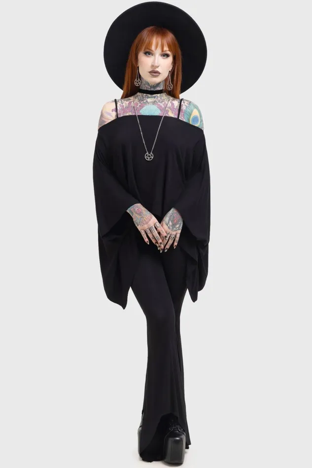 Women TShirts and Vests Killstar Morbific Top
