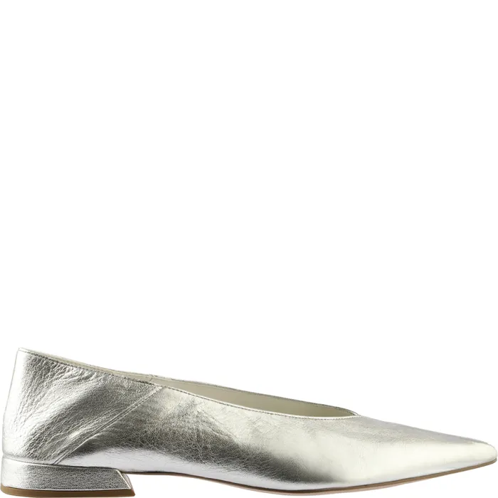 Women Tea Ballerinas Silver HGL Ballerinas
