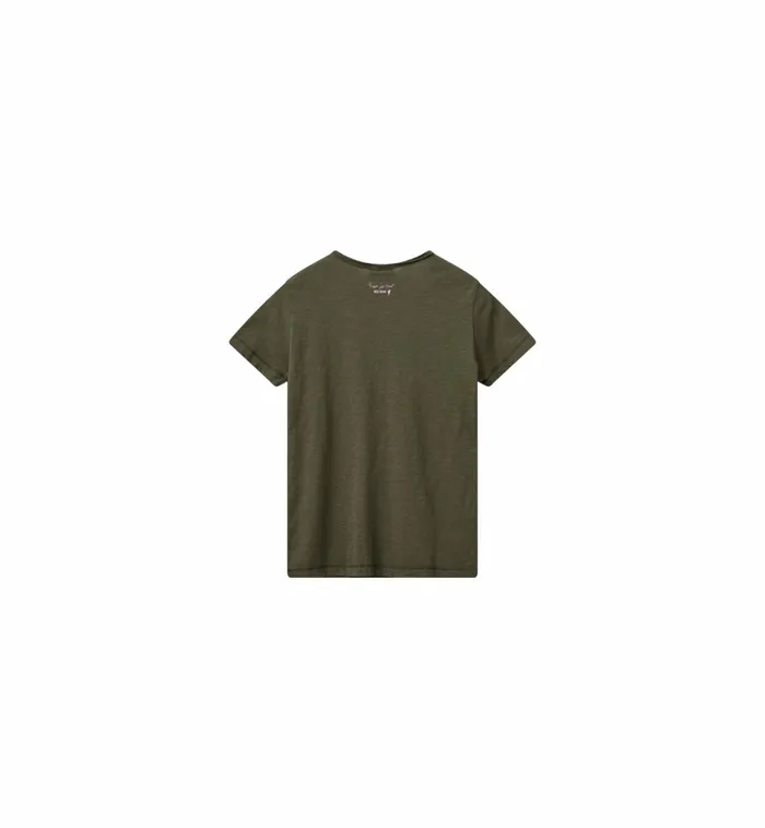 Women Tees MOS MOSH MMAstin Basic Tee Burnt Olive