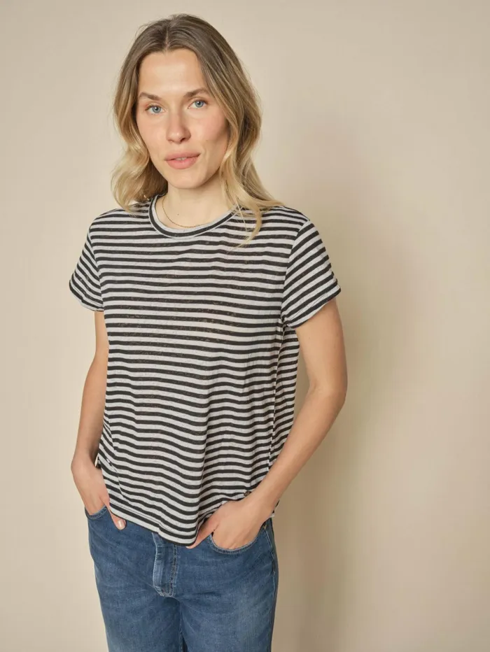 Women Tees MOS MOSH MMNan OSS Stripe Tee Micro Chip