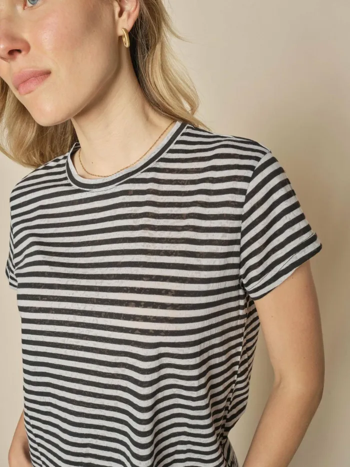 Women Tees MOS MOSH MMNan OSS Stripe Tee Micro Chip