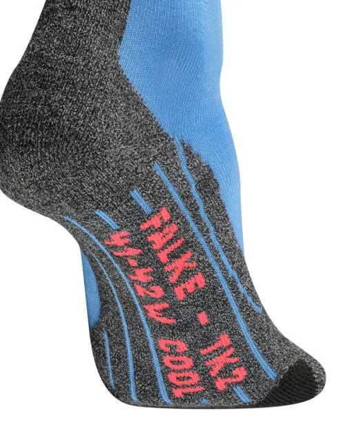 Women TK2 Explore Cool Women Trekking Socks Blue Note FALKE Hiking Socks