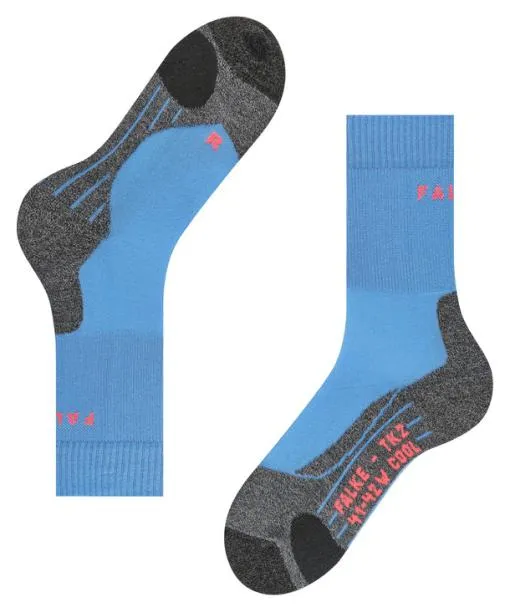 Women TK2 Explore Cool Women Trekking Socks Blue Note FALKE Hiking Socks