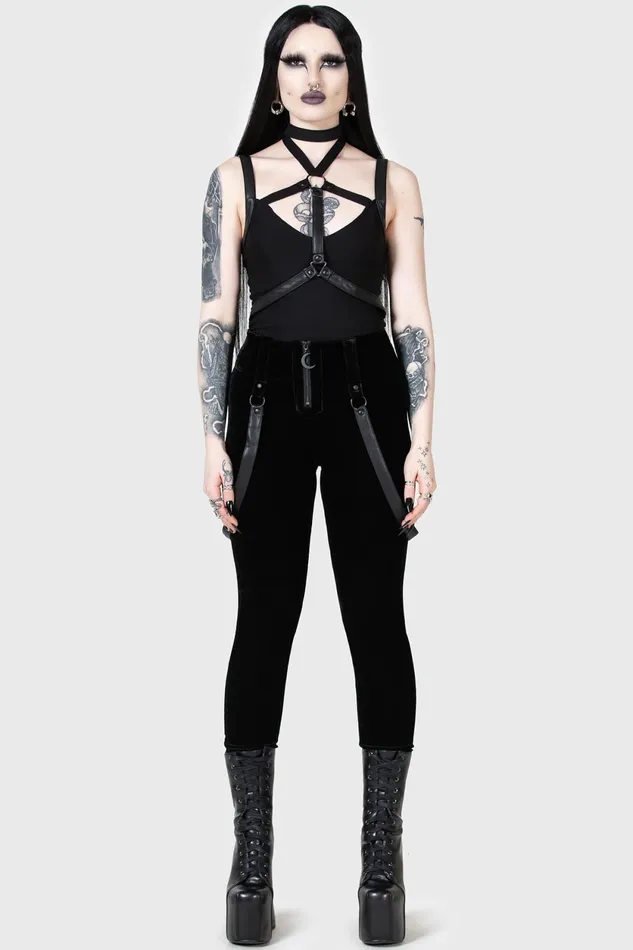 Women Trousers and Jeans Killstar Moon City Trousers