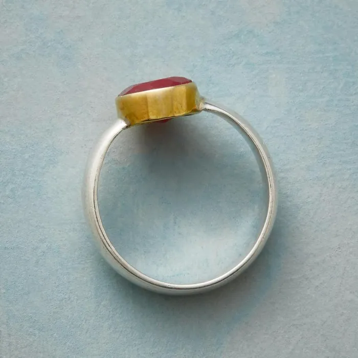 Women Two Tone Ruby Ring Sundance Catalog Rings Women Two Tone Ruby Ring Sundance Catalog Rings
