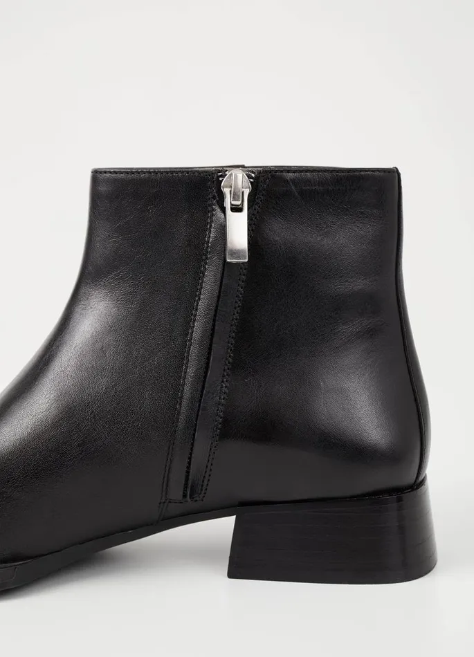 Women Vagabond Boots EIDA BOOTS Black Leather