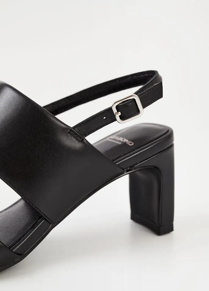 Women Vagabond Sandals LUISA SANDALS Black Leather