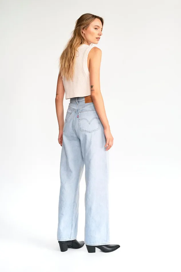 Women WideLeg Jeans Free People Levi039s High Loose Jeans Loosey Goosey