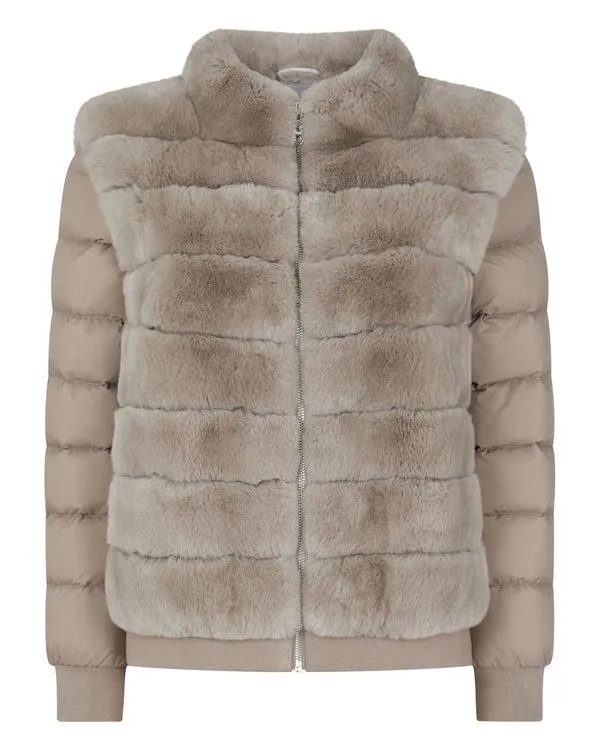 Women Women039s Detachable Sleeve GiletIn Mid Grey Mid Grey NPeal Gilets