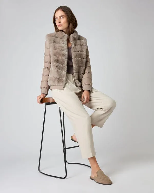 Women Women039s Detachable Sleeve GiletIn Mid Grey Mid Grey NPeal Gilets