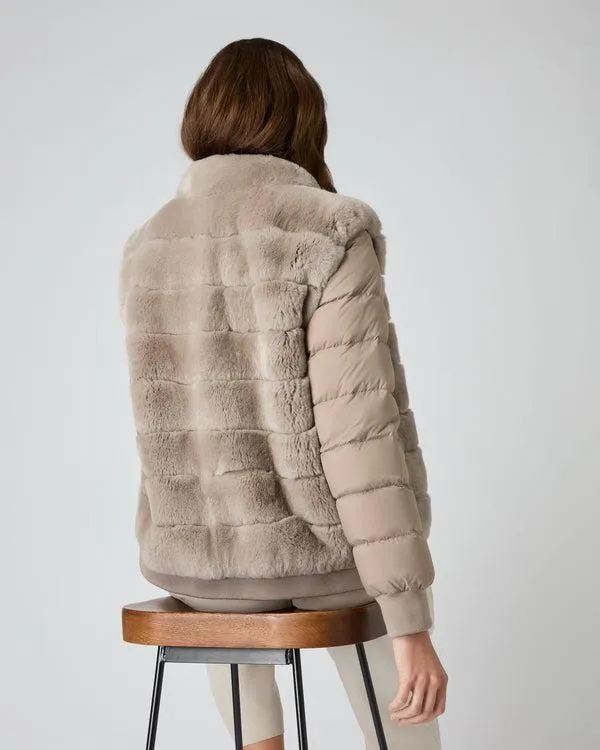 Women Women039s Detachable Sleeve GiletIn Mid Grey Mid Grey NPeal Gilets