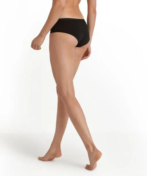 Women Women Panty Daily ClimaWool Black FALKE Panties and Slips