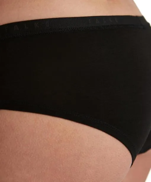 Women Women Panty Daily ClimaWool Black FALKE Panties and Slips