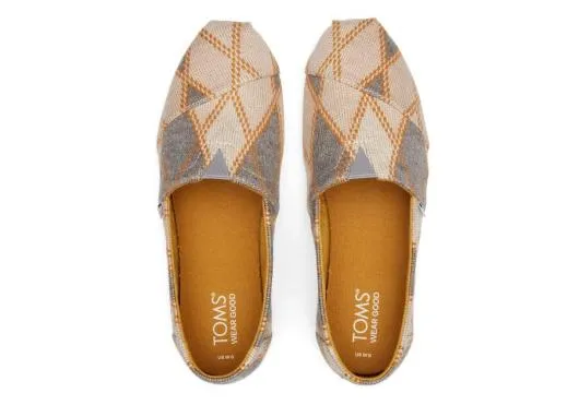 Women WomenAlpargata Grey Argyle Knit Argyle Shadow TOMS Alpargatas