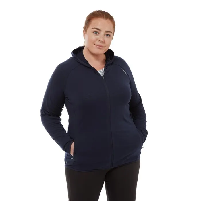 Womens Full Zip Fleece Craghoppers NosiLife Nilo Hooded Top Blue Navy Womens Full Zip Fleece Craghoppers NosiLife Nilo Hooded Top Blue Navy