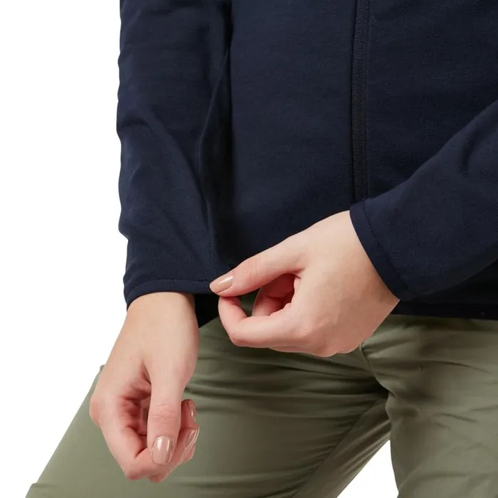 Womens Full Zip Fleece Craghoppers NosiLife Nilo Hooded Top Blue Navy Womens Full Zip Fleece Craghoppers NosiLife Nilo Hooded Top Blue Navy