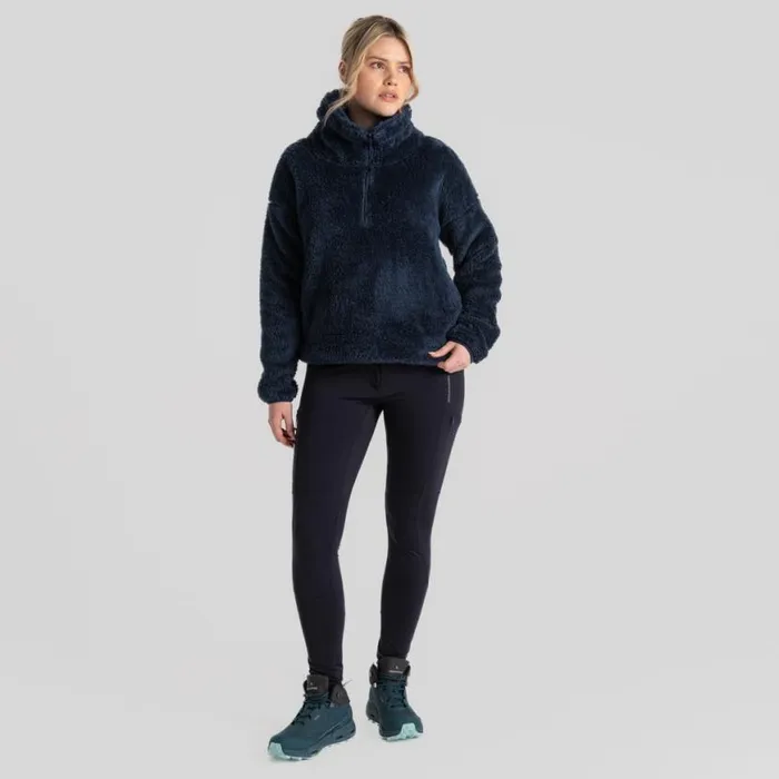 Womens Half Zip Fleece Craghoppers Bronagh Half Zip Fleece Blue Navy Womens Half Zip Fleece Craghoppers Bronagh Half Zip Fleece Blue Navy