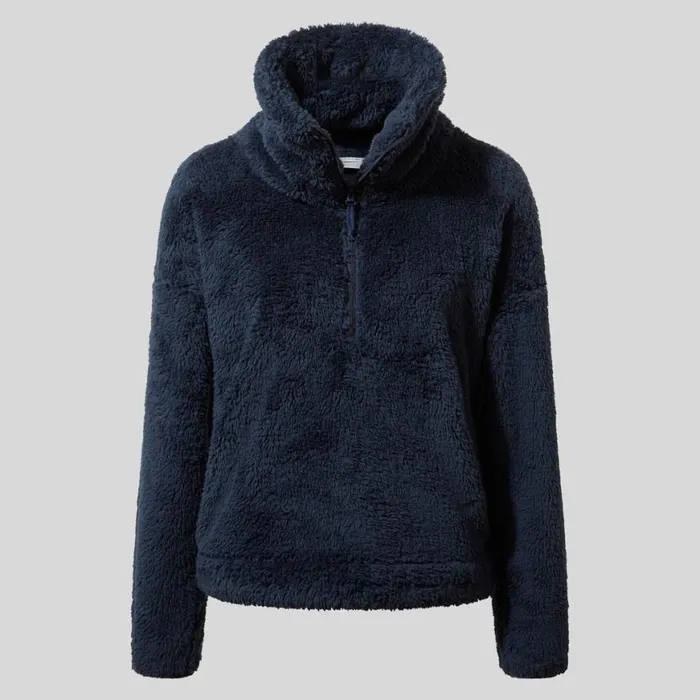 Womens Half Zip Fleece Craghoppers Bronagh Half Zip Fleece Blue Navy Womens Half Zip Fleece Craghoppers Bronagh Half Zip Fleece Blue Navy