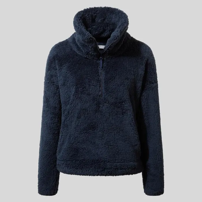 Womens Half Zip Fleece Craghoppers Bronagh Half Zip Fleece Blue Navy Womens Half Zip Fleece Craghoppers Bronagh Half Zip Fleece Blue Navy