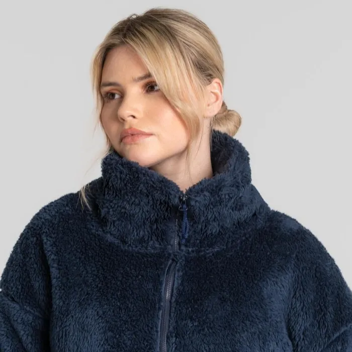Womens Half Zip Fleece Craghoppers Bronagh Half Zip Fleece Blue Navy Womens Half Zip Fleece Craghoppers Bronagh Half Zip Fleece Blue Navy