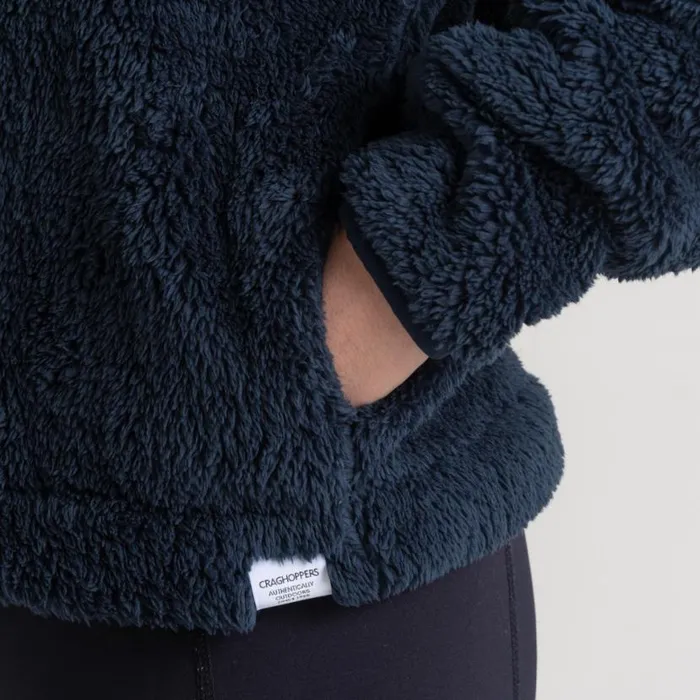 Womens Half Zip Fleece Craghoppers Bronagh Half Zip Fleece Blue Navy Womens Half Zip Fleece Craghoppers Bronagh Half Zip Fleece Blue Navy