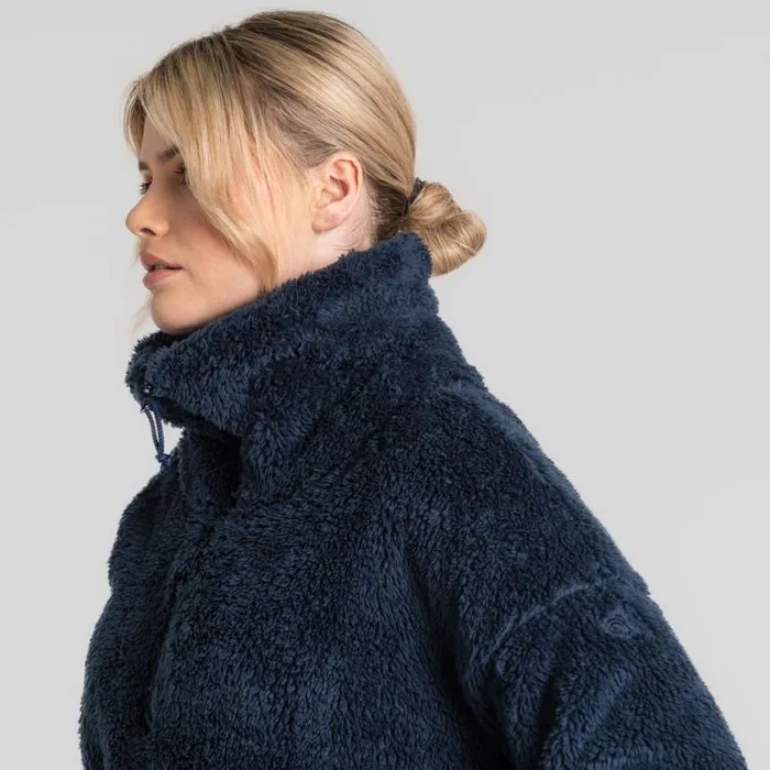 Womens Half Zip Fleece Craghoppers Bronagh Half Zip Fleece Blue Navy Womens Half Zip Fleece Craghoppers Bronagh Half Zip Fleece Blue Navy